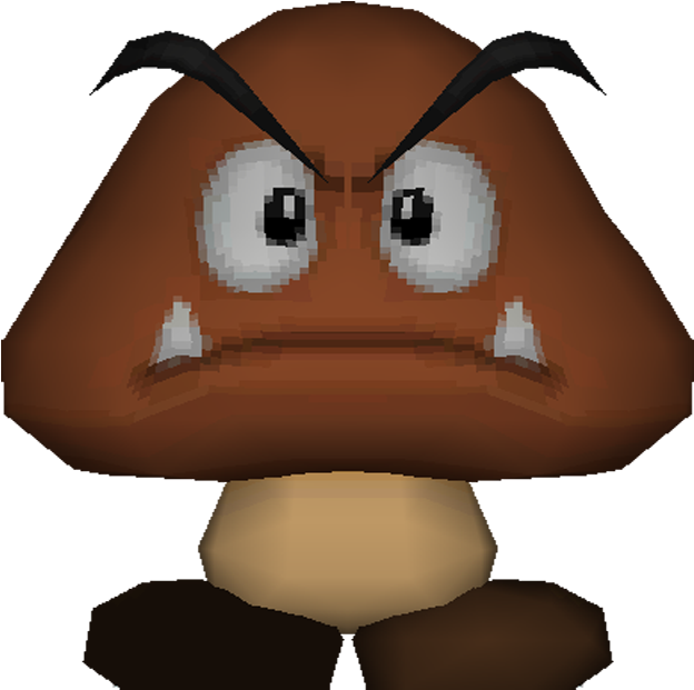 Mesmerizing Goomba Super Mario Bros Coloring For Cure - New Super Mario Bros Mega Goomba (750x650), Png Download