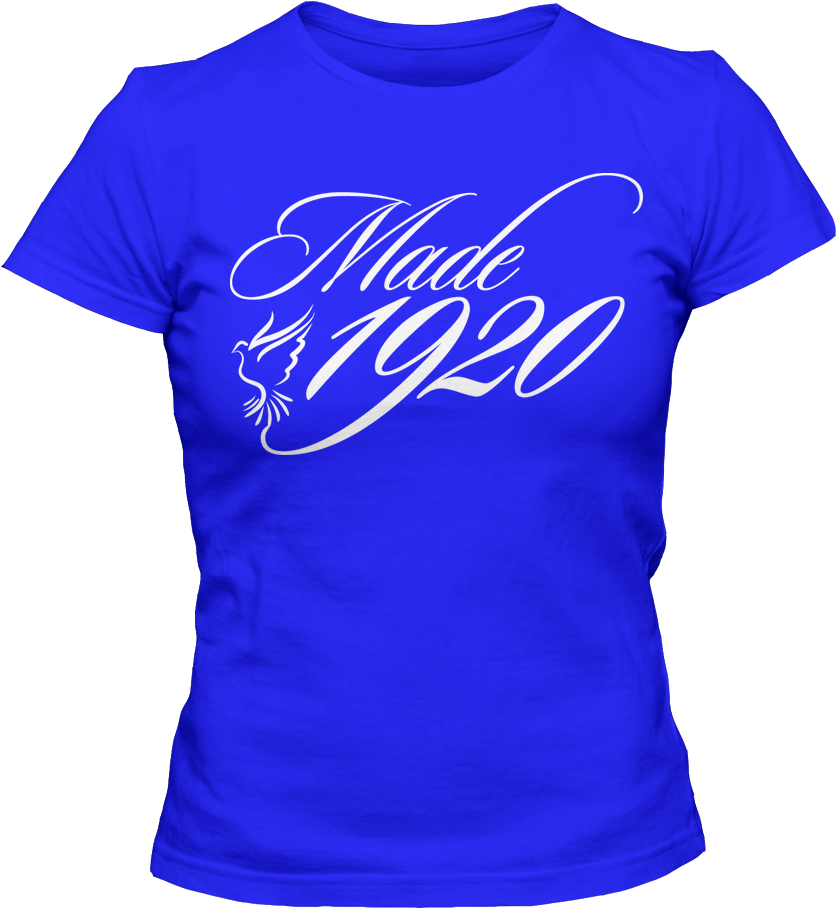 Zeta Phi Beta Made 1920 T-shirt - Zeta Phi Beta (1024x1024), Png Download
