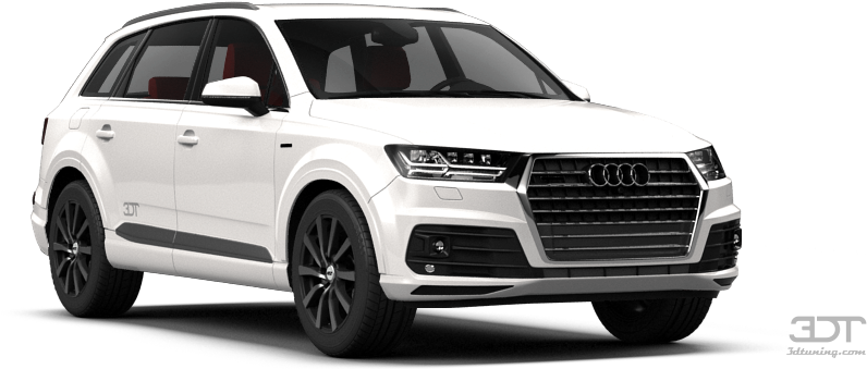 Audi Q7 Suv 2016 Tuning - Volkswagen Scirocco R (1004x373), Png Download