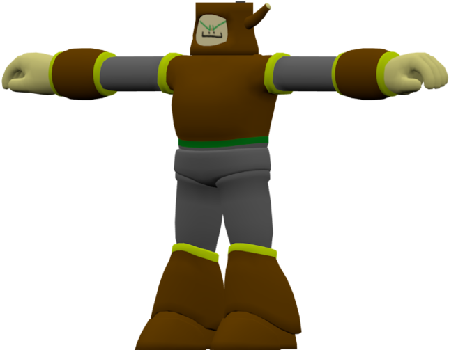 Wood Man Model (900x506), Png Download