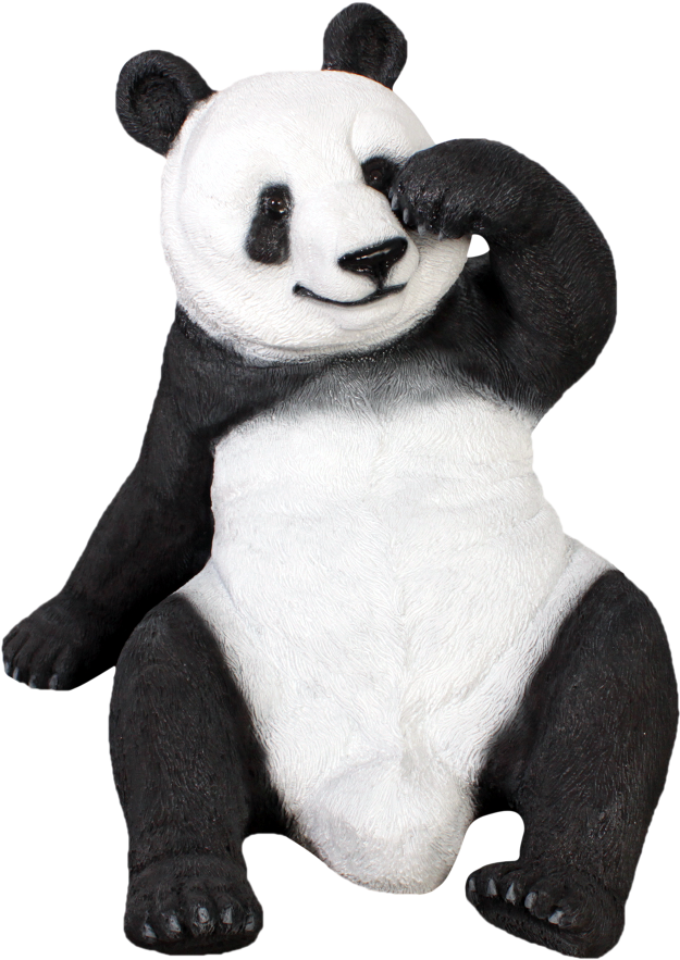 Oso Panda Png - Design Toscano Gao Gao Giant Panda Statue (900x900), Png Download