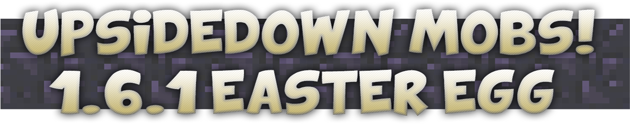 1] Upsidedown Mobs Easter Egg Hilarious - Easter (1280x300), Png Download