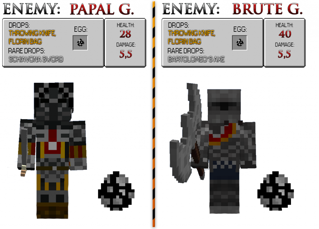 Assassincraft Mod Crafting Recipes - Minecraft (1024x736), Png Download