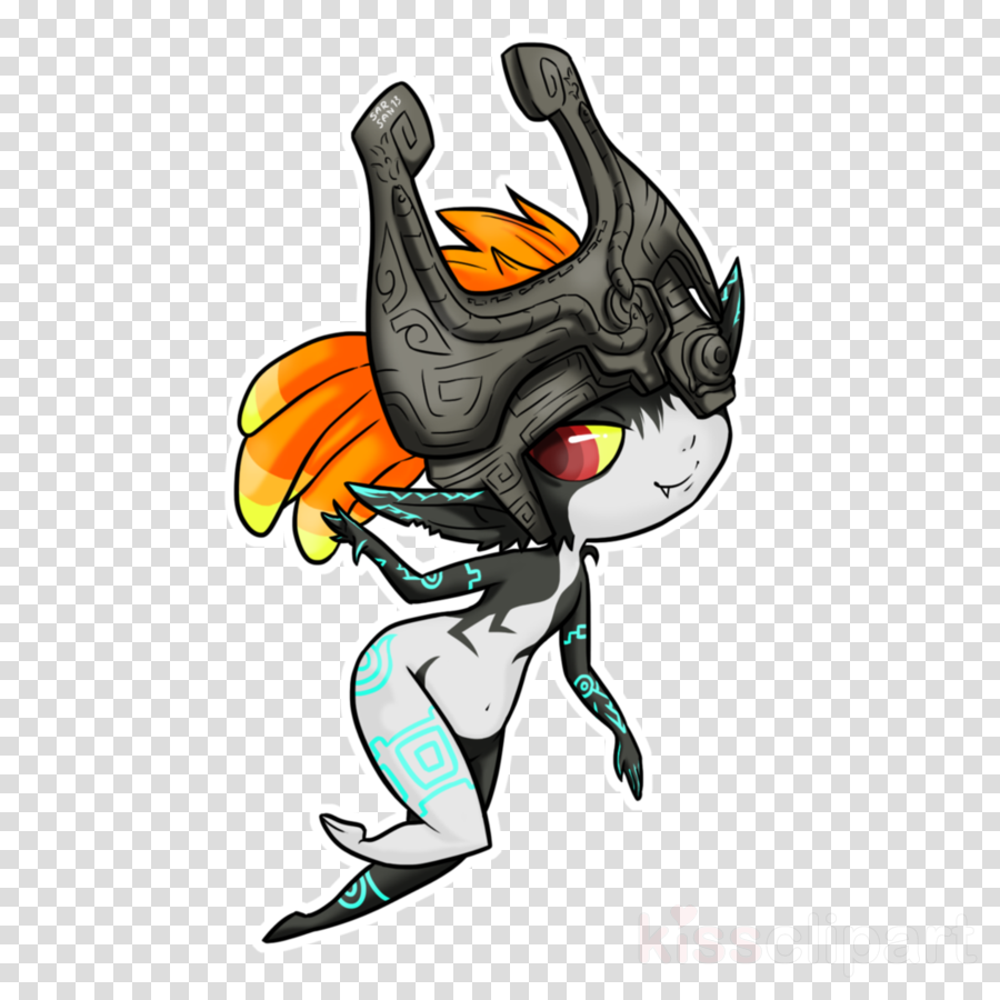 Download Midna Draw Clipart The Legend Of Zelda - Midna Draw (900x900), Png Download