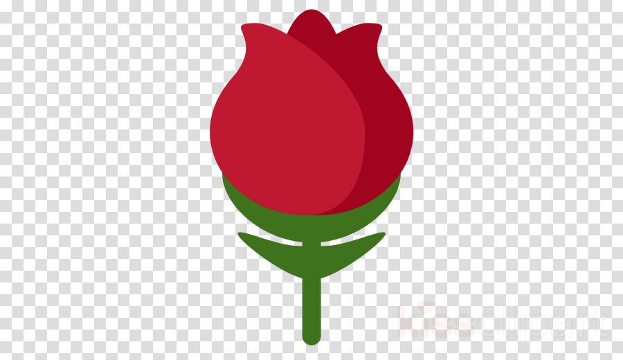Rose Emoji Clipart Art Emoji Rose - Love Icon Transparent Background (900x520), Png Download