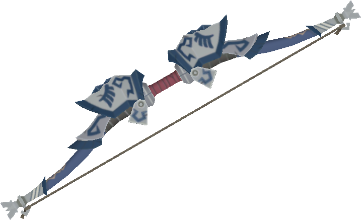 Download Zip Archive - Knight's Bow Breath Of The Wild (750x650), Png Download