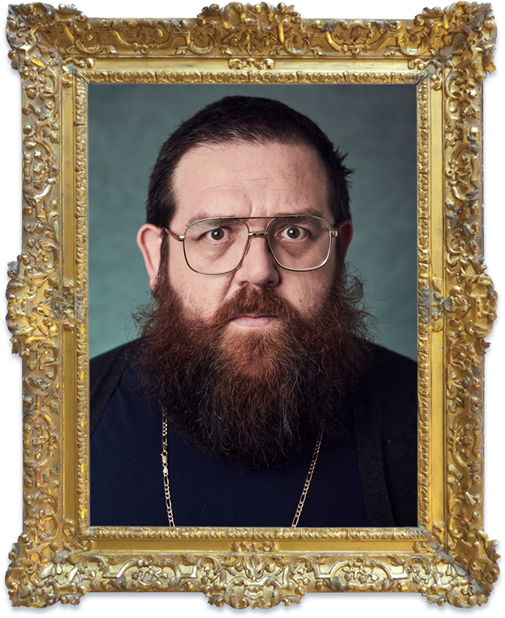 Nick Frost (735x899), Png Download