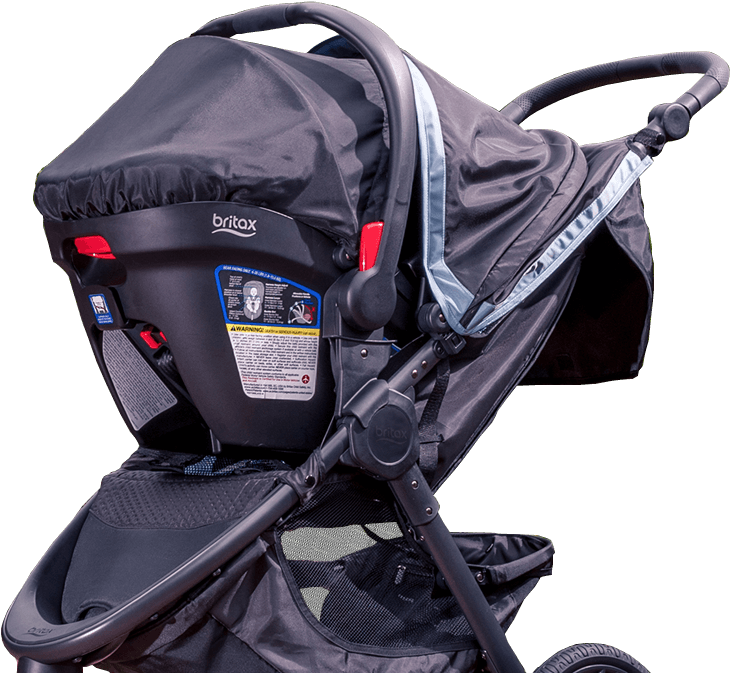 Specifications - Britax B Free Travel System (800x672), Png Download