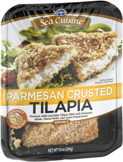 Sea Cuisine Coconut Crusted Tilapia 10 Oz. Tray (600x600), Png Download