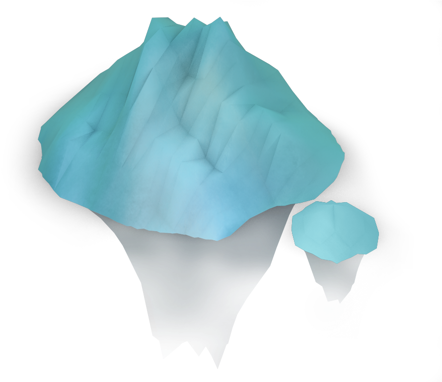 The Arctic Is The Like A Global Air Conditioner - Iceberg Emoji Png (1024x768), Png Download