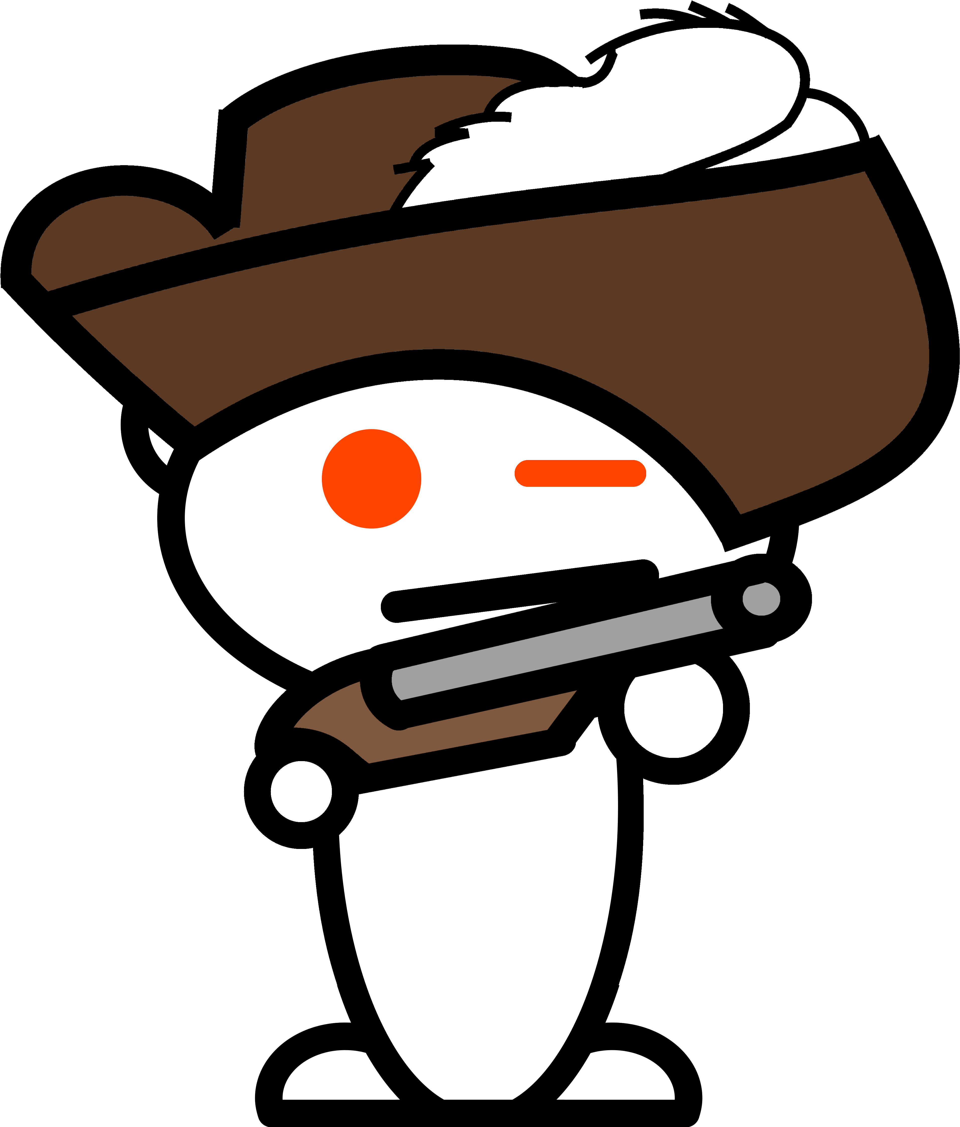 Imagei Made A Snoo For R/eu4 - Reddit Alien (3862x5360), Png Download
