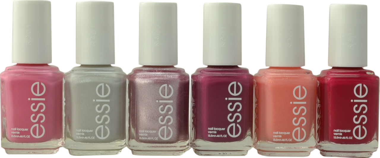 6 Pc Soda Pop Shop Collection By Essie - Essie Nail Lacquer, Aruba Blue 784 - 0.46 Fl Oz Bottle (1280x533), Png Download