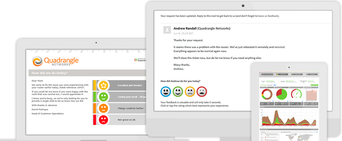 1-click - Customer Survey Website Page (1100x454), Png Download