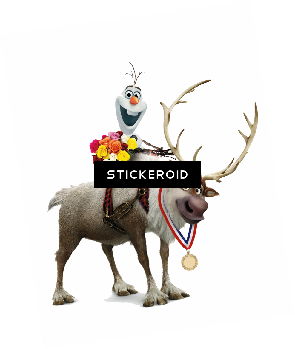 Frozen Sven Cartoons Disney Elsa - Frozen (988x1170), Png Download