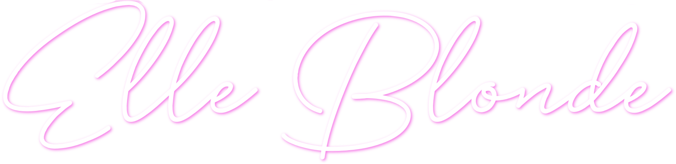 Elle Blonde Luxury Lifestyle And Travel Destination (2346x566), Png Download