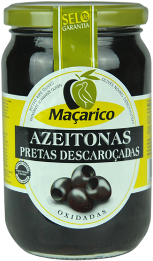 Azeitonas Negras Sin Hueso 165g - Olives Galega Macarico 210g (555x555), Png Download