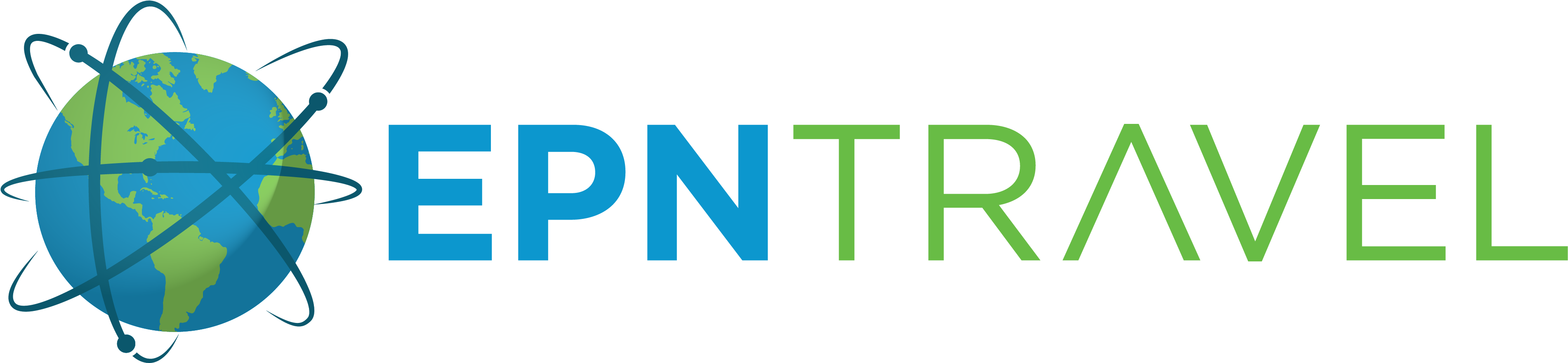 Travel Logo Color (3973x1077), Png Download