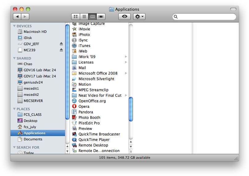 Screen Shot 2011 07 11 At - Mac Os X Snow Leopard Finder (821x586), Png Download