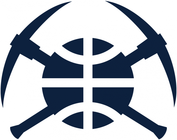 Denver Nuggets Logos Iron Ons - Denver Nuggets Logo 2018 (750x930), Png Download