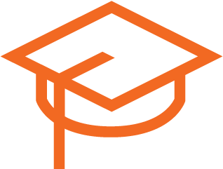 Syf Mortarboard Orange - Anchorage 5th Avenue Mall (792x612), Png Download