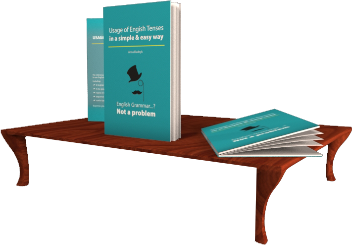Usage Of English Tenses Book Explains English Tenses - Book Cover (800x600), Png Download