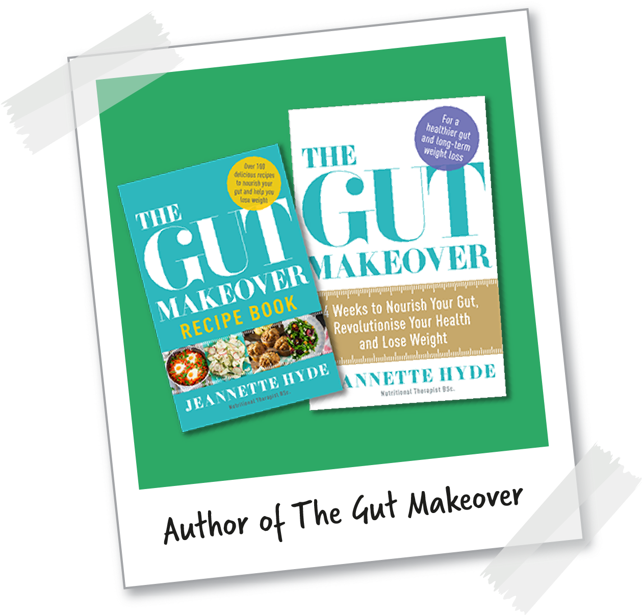 Gut Makeover Recipe Book (1309x1433), Png Download