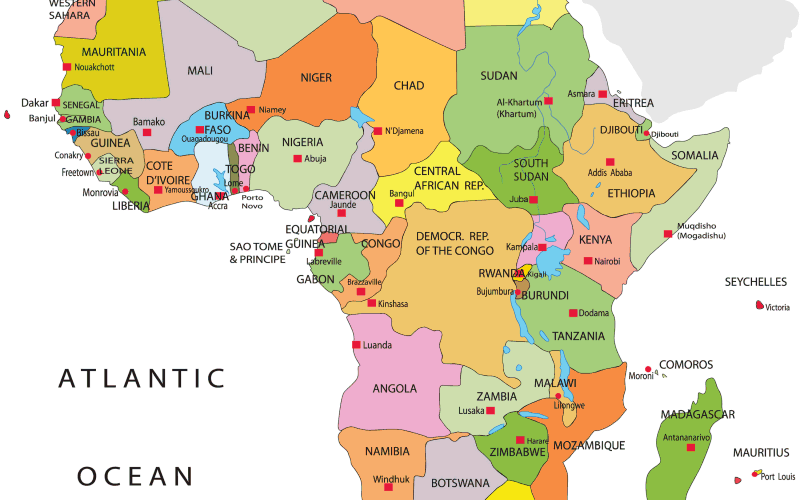 John O - Kakonge - Africa Is Wakanda (800x500), Png Download