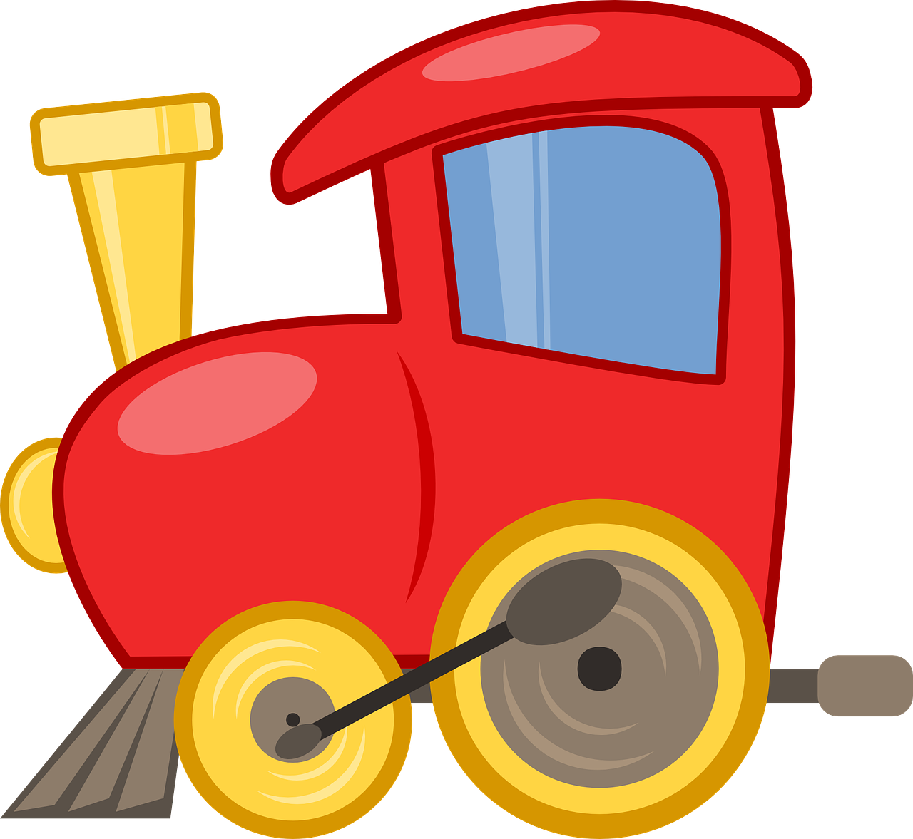 Toy Train Locomotive Train Toy Png Image - Clip Art Toy Train (1280x1177), Png Download