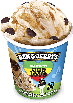 Ben & Jerry's One Love - Ben And Jerry's Flavors One Love (720x454), Png Download