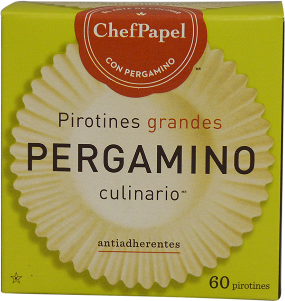 Paperchef 70060 Culinary Parchment Baking Cups, Large (650x650), Png Download