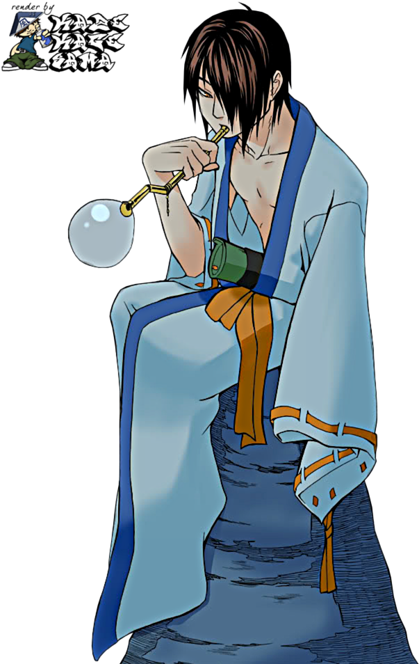 Naruto Shippuuden Images Utakata Hd Wallpaper And Background - Naruto Six-tailed Slug Utakata Cosplay Costume (619x964), Png Download