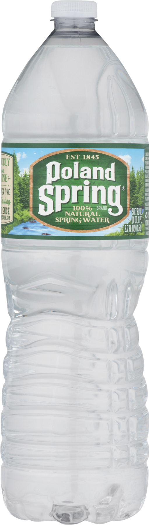 Poland Spring Brand - Poland Spring Natural Spring Water - 20 Fl Oz Bottle (1800x1800), Png Download