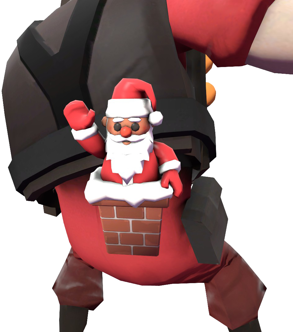 Demoman Pocket Santa - Wiki (951x1080), Png Download