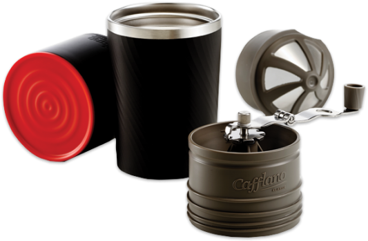 Cafflano Klassic Pour-over Coffee Maker - Cafflano Cafflano Klassic Portable Coffee-maker Black (720x540), Png Download