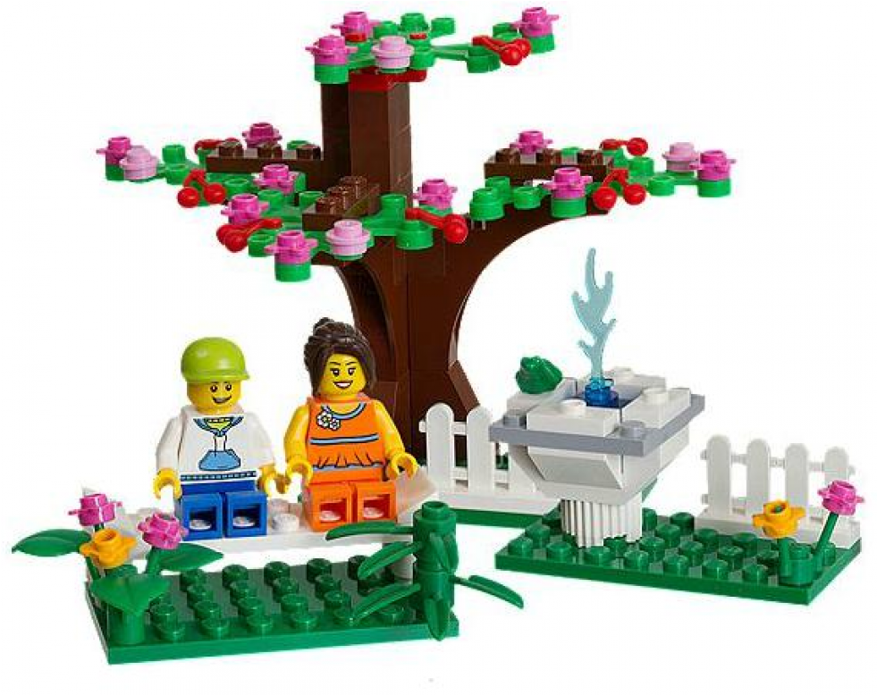 Lego Seasonal Springtime Scene 40052 (980x980), Png Download