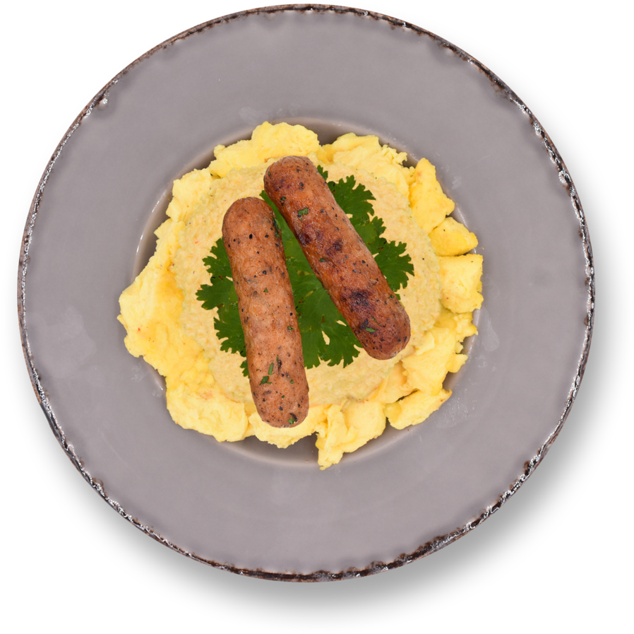 Eggs, Grits & Sausage - Breakfast Sausage (1024x1024), Png Download