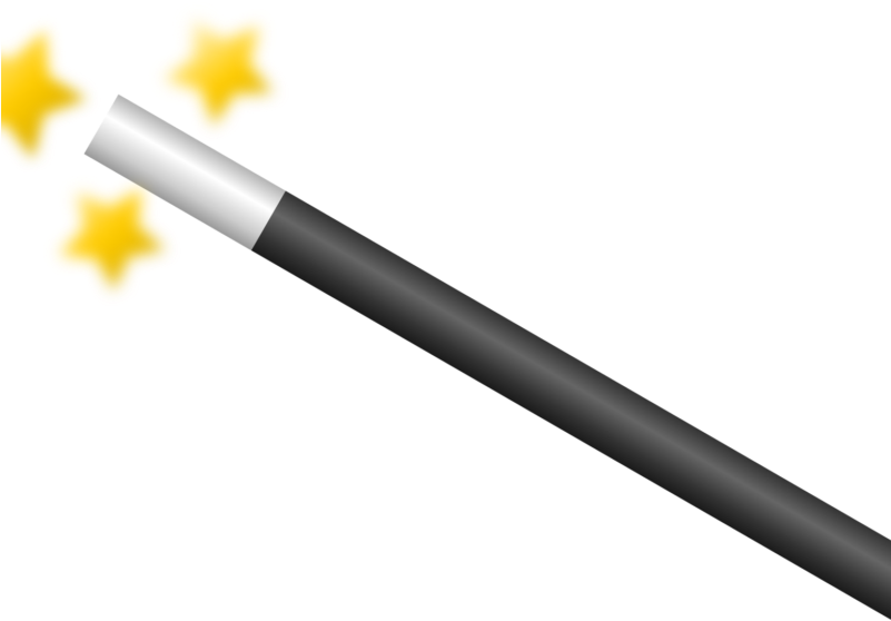 Magic Wand Png Transparent Image - Magic Wand Png (800x600), Png Download