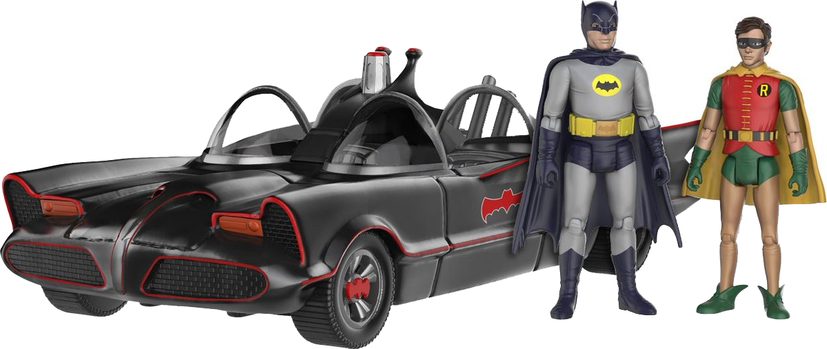 Batman - Funko Batman 66 Action Figures (1199x506), Png Download