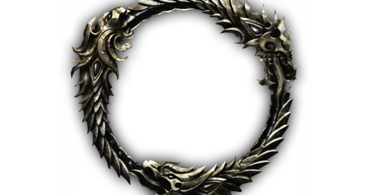 Elder Scrolls Online Logo Png (1201x631), Png Download
