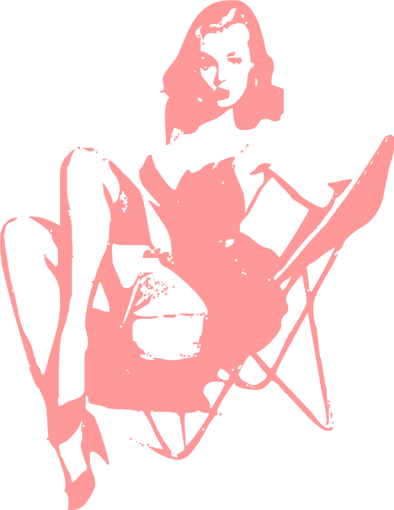 I Think I Might Decoupage A Pin Up Picture On A Tray - Pin Up Girls Poster Vintage (1398x1876), Png Download