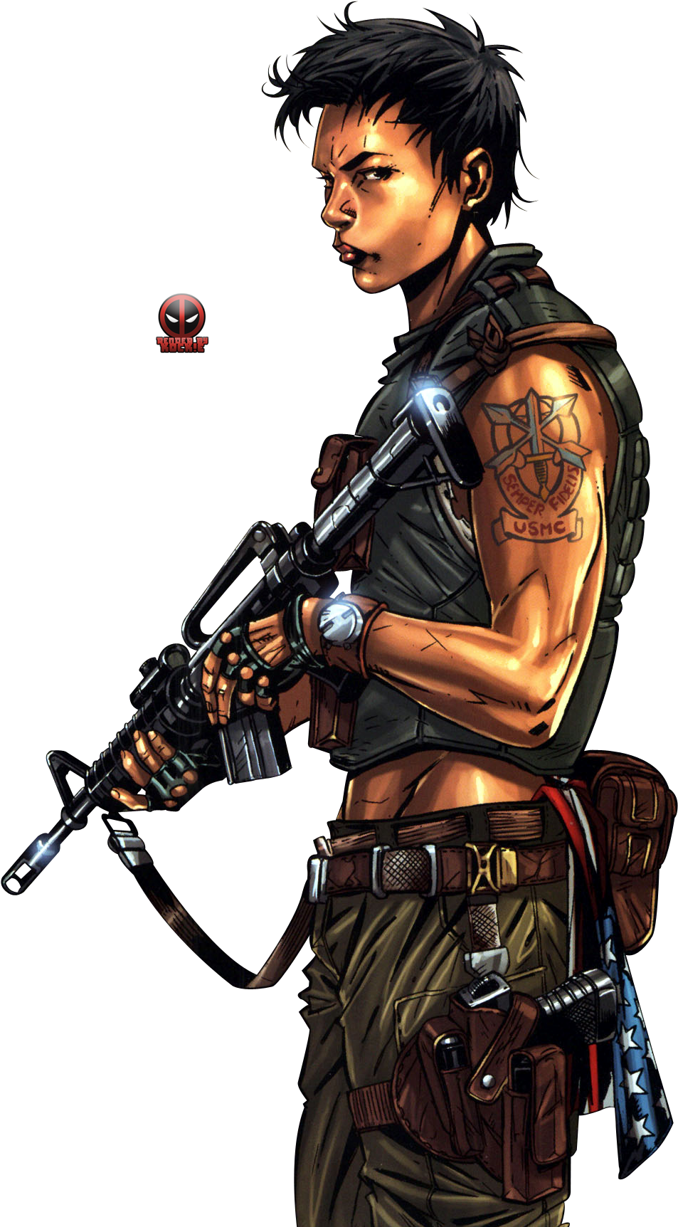 No Fear Photo No Fear - Machine Gun (1000x1775), Png Download