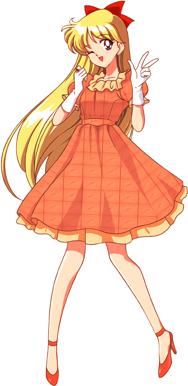 Sailor Moon Images Aino Minako Hd Wallpaper And Background - Thuy Thu Mat Trang Minako (540x810), Png Download