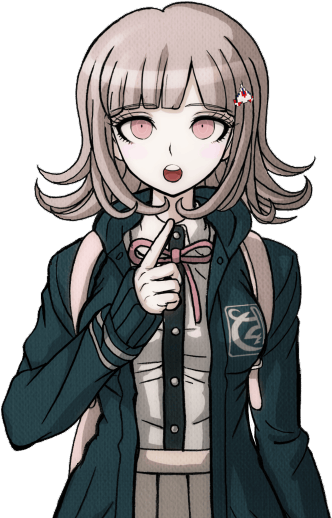 Image - Dangan Ronpa Sprites Chiaki (960x560), Png Download