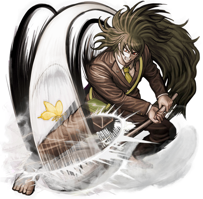 Dangan Ronpa Images Gonta Gokuhara Promo Art Wallpaper - Anime Gonta (684x664), Png Download