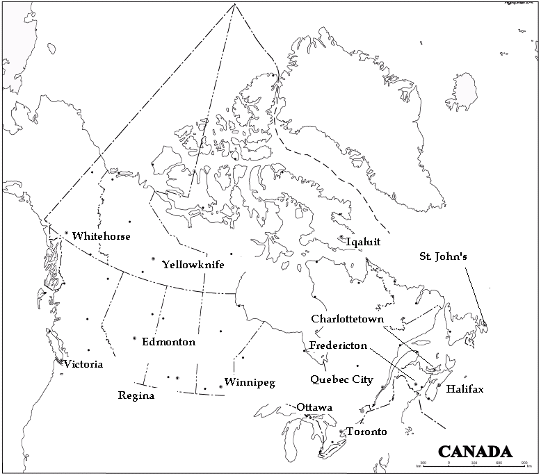 Double Tap To Zoom - Blank Map Of Canada (778x685), Png Download