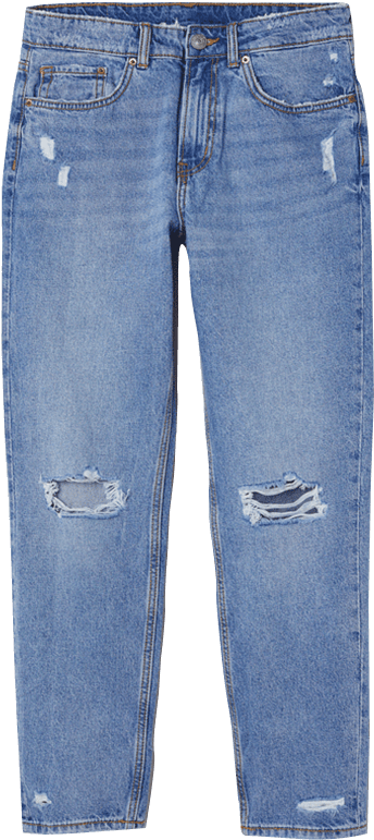 Blush Jacket - Jeans (413x785), Png Download