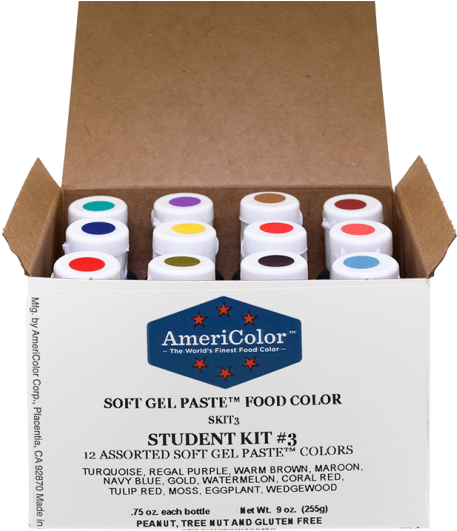 Click Image For Gallery - Americolor Student Kit (800x800), Png Download