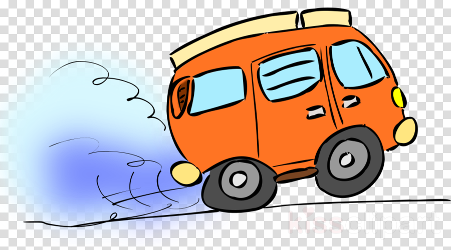 Cartoon Van Clipart Minivan Volkswagen Type - Mini Bus Clipart (900x500), Png Download