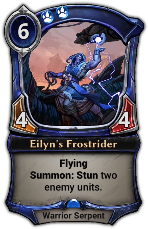 Eilyn's Frostrider - Failed Reflection Eternal (529x801), Png Download