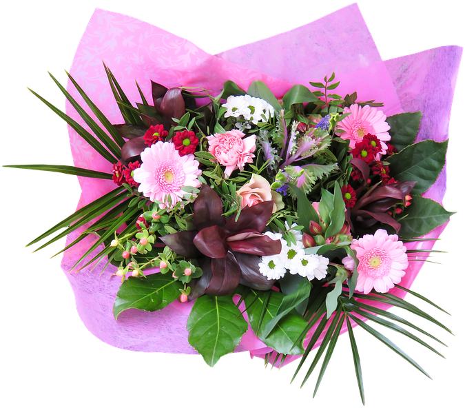 Cartoon Bouquet Of Flowers 19, Buy Clip Art - Birthday Flowers Bouquet Png (827x720), Png Download